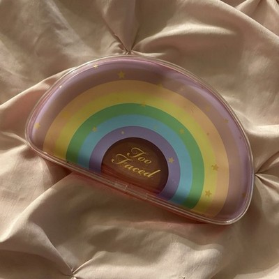 Too Faced Life s a Festival Rainbow Makeup Bag - Cosmetic Pouch