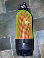 7 L Kinder- Tauchflasche, 200bar komplett mit Mono-Ventil