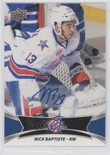 2016-17 Upper Deck AHL Auto Nick Baptiste #28 Auto 7pv