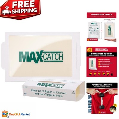 Classic 36pk Glue Boards - Durable Sticky Traps for Home Pest Management