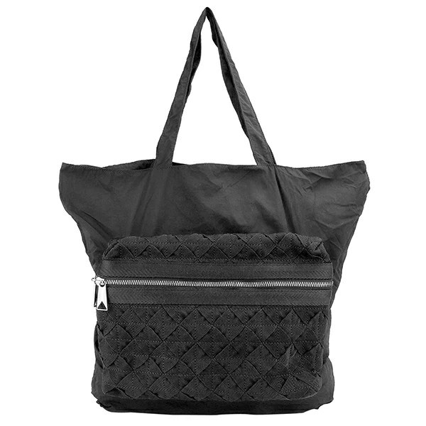 Bottega Veneta — Bottega Veneta Clutch/Second Bag, Intrecciato Light Webbing  Unisex Black