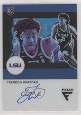 2021-22 Chronicles Draft Picks Flux Rookie Blue /49 Trendon Watford Auto 0so2