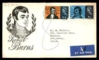 Mayfairstamps Great Britain FDC 1966 Robert Burns Combo First Day Cover aaz_7269