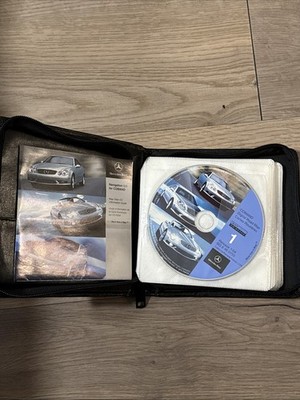 2004  Mercedes Benz Navigation Discs.