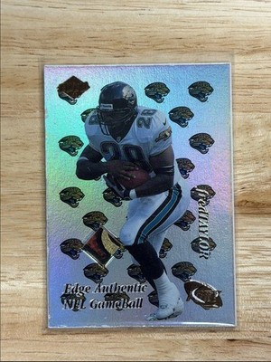 1998 Collector's Edge Authentic NFL Game Ball Fred Taylor RC Jacksonville