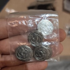 Star Wars X-Wing 6 Metal evade Tokens Prize Tokens, Rare  Promo, OP