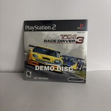 ToCA Race Driver 3 (PS2, 2006) DEMO DISC NOT FOR RESALE. “RARE” COLLECTORS