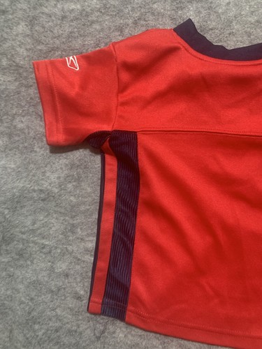 New England Patriots Jersey Red NFL Reebok Size 3T Blank Back 0839 - Picture 9 of 11