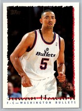 1994-95 Topps Basketball #393 Juwan Howard RC - VG - Washington Bullets