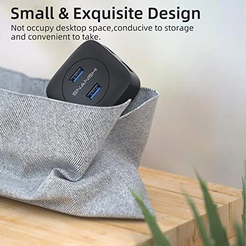 4-Port USB C to USB 3.0 Hub Adapter with Type C Connectivity