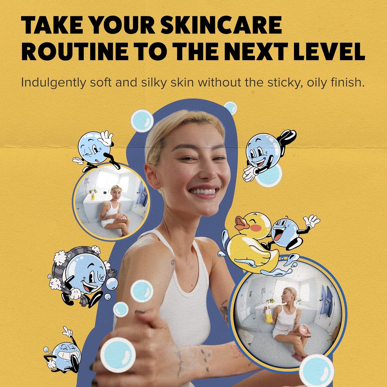 GOSHI Super Vitamin Body Lotion 3.4 oz - pH-Balanced Moisturizing Body Lotion fo