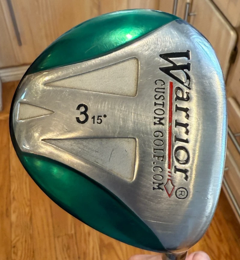 Madera de calle Warrior RH #3 - 15 grados con varilla de grafito de transmisión larga para mano derecha Foto 2 de 4