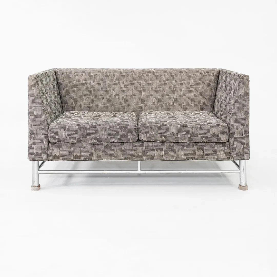 1990s Ettore Sottsass for Knoll Eastside Two Seat Loveseat Sofa 2x Available