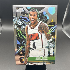 Topps 2025-26 Cosmic Chrome Jalen Green Career Record #33 Houston Rockets