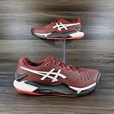 ASICS Solution Speed FF 2 Antique Red Tennis Shoes - Men's Size 7