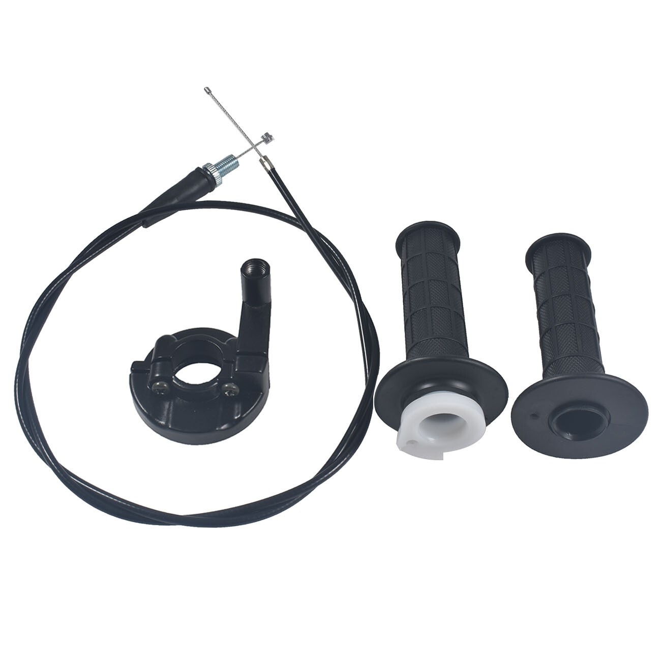 Kit For Coleman CT200U Trail 200 Mini 196cc Bike Throttle Hand Grips Cable Clamp