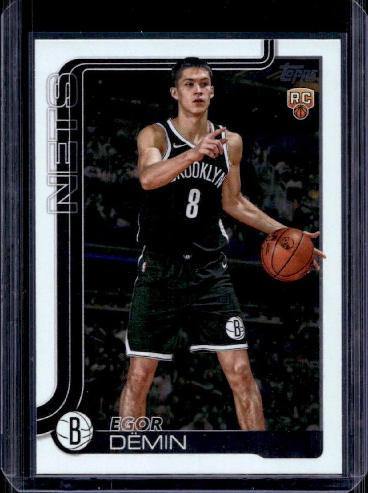2025-26 Topps Egor Demin RC Rookie #208 Nets