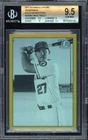 Mike Trout Card 2017 Bowman Chrome Gold Refractors (6/50) #48Bmt BGS 9.5