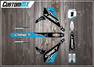 CustomMX: Grafik Kit passend für OSET 20.0/20.0R ab 2015 - Decals / Sticker