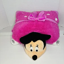 Pillow Pets Minnie Mouse Pink Pillow Cushion 20x17"