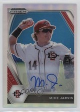 2021 Panini Prizm Draft Picks Silver Prizm Auto Mike Jarvis #PDP163 Auto 1hf1
