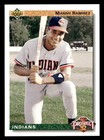 Manny Ramirez 1992 Upper Deck rookie Card #63 Cleveland Indians