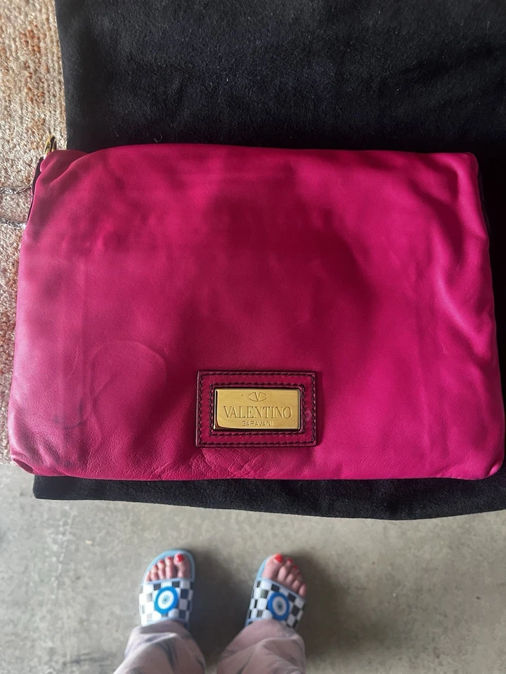 Valentino Leather Flower Bag -brand New - Image 2 of 4