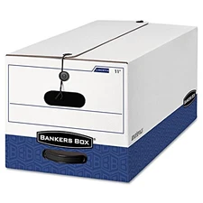 BANKER'S BOX LIBERTY HEAVY-DUTY STORAGE BOXES LETTER 12 PACK BANKERS-00011