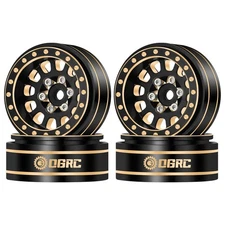 OGRC 1.0 Plus Brass Beadlock Wheels Negative Offset 3.5mm Wheel Rims for TRX4...