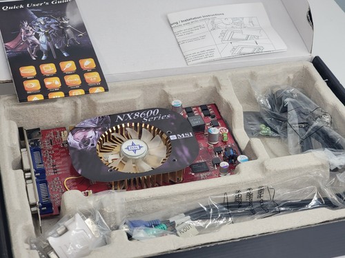 MSI - NX8600 Series - Graphics Card - NX8600GT w/ Box - Picture 1 of 12