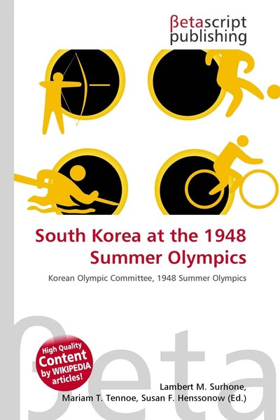 Lambert M. Surhone (U. A.) | South Korea At The 1948 Summer Olympics | Buch-image