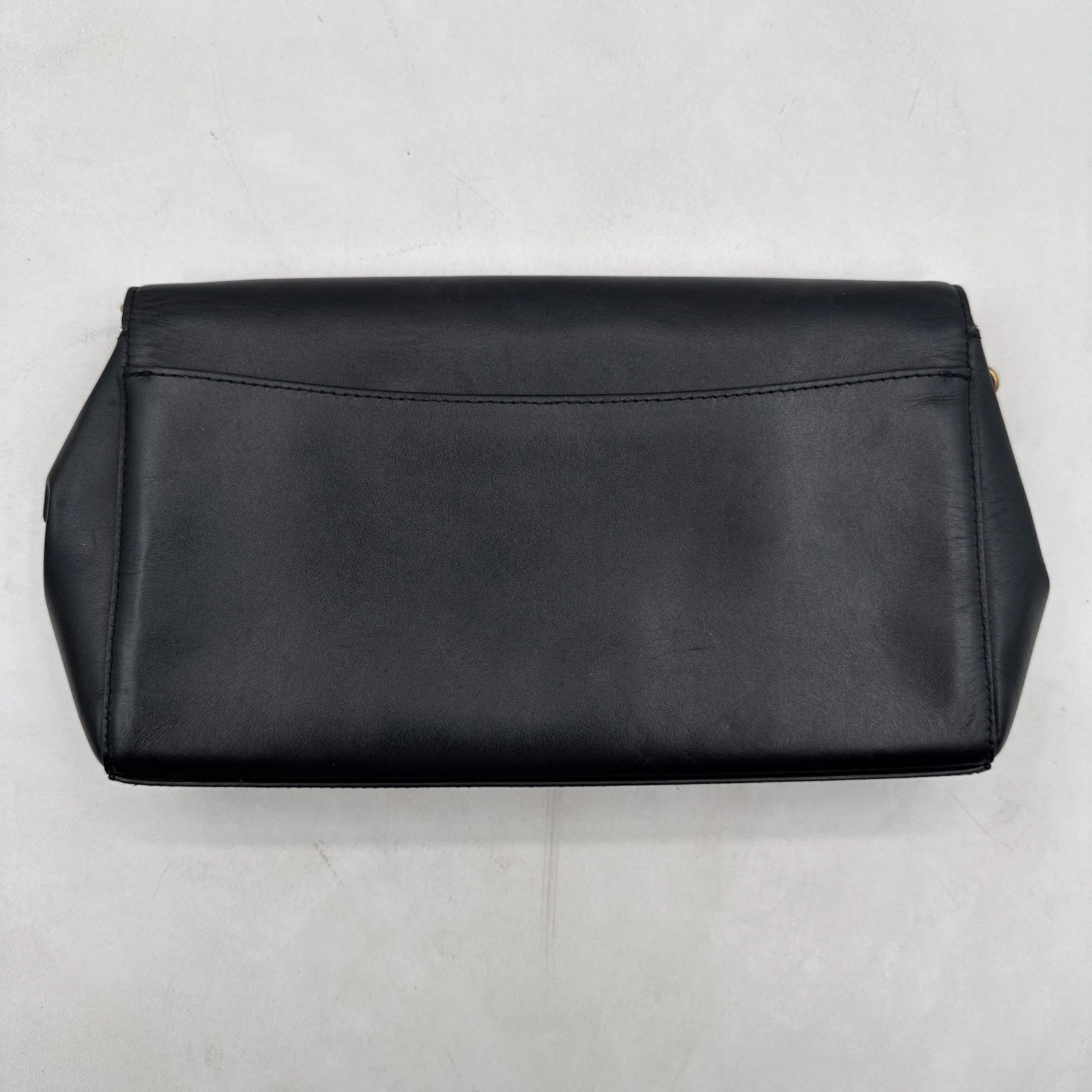 Catena tracolla frizione Coach 43022 Turnlock NERA pelle liscia