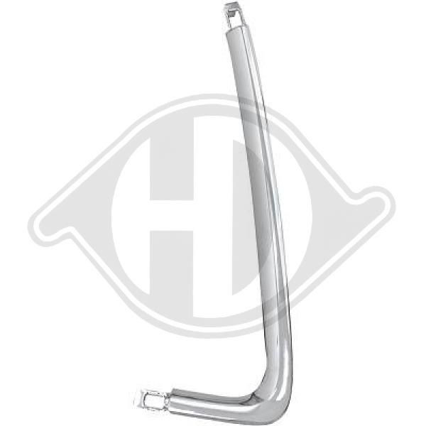 Zier Schutzleiste StossfÄNger Vorne Links Diederichs 5835043 FÜR Mitsubishi-image