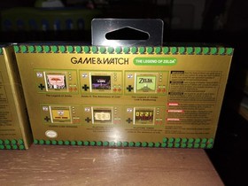 2 Nintendo Game & Watch The Legend of Zelda Handheld Systems Color Screen Sealed