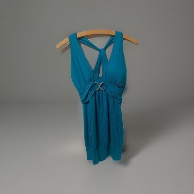 Top Gr M Love Tree Grün Jade Ärmellos Push Up Shirt