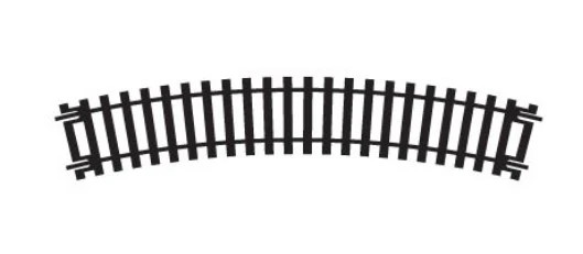 OO gauge HORNBY R607 2nd Radius Double Curve Nickel Silver Damaged sleepers x 10 - Image 5