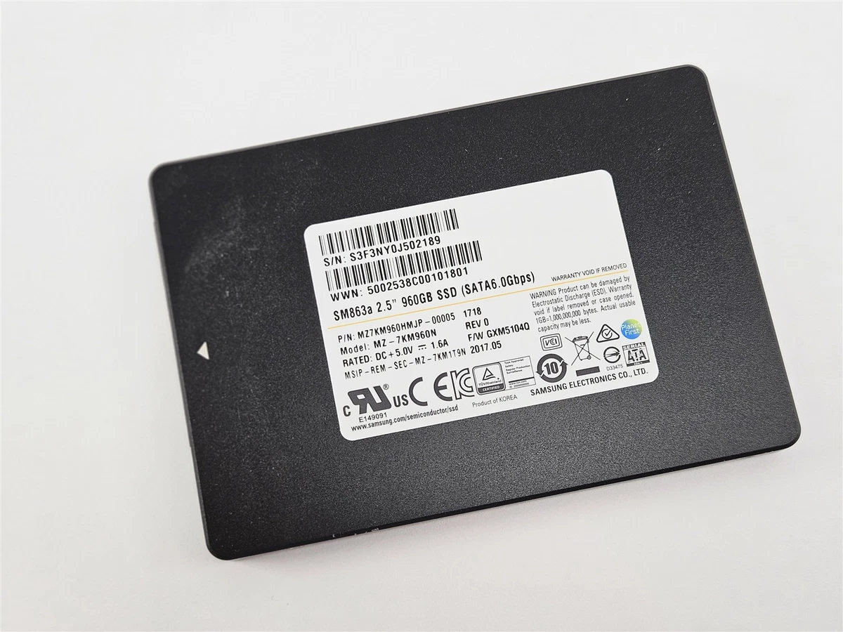 Solid State Drives 960 GB Storage Capacity for sale | eBay