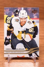 2025-26 Upper Deck Base #433 Keegan Kolesar - Vegas Golden Knights
