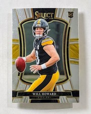 2025 WILL HOWARD Select Premier Level Rookie RC #152 Pittsburgh Steelers