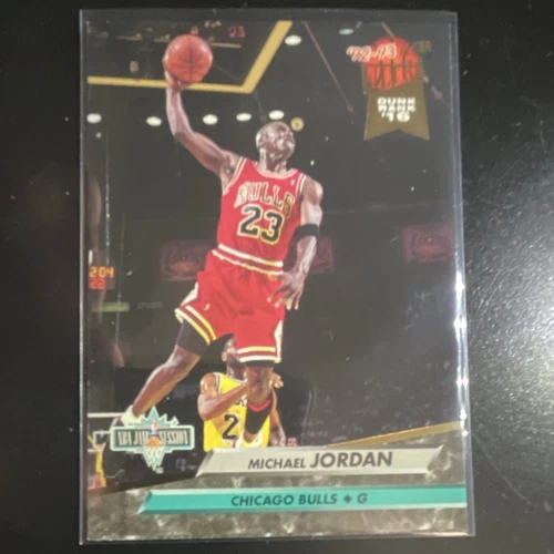 Fleer 1992-93 Ultra Top 20 Jammer Michael Jordan #216 Chicago Bulls Card