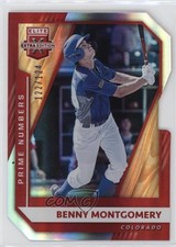2021 Elite Extra Edition Prime Numbers B Die-Cut /124 Benny Montgomery #8 0lb8