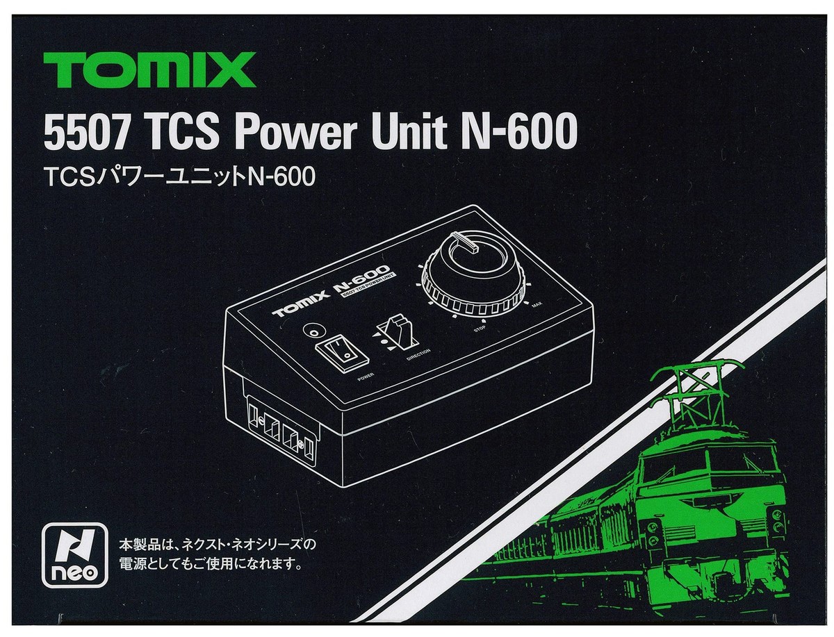 TOMIX Power Unit N-600他 TOMIX N Gauge TCS Power Unit N-600 5507 Railway model