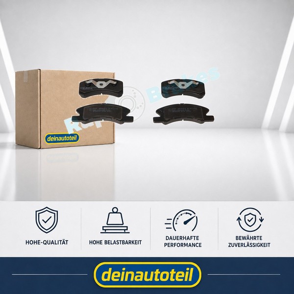 Bremsbelagsatz Scheibenbremse Vorne RAP Brakes R P1152 FüR Daihatsu Mitsubishi-image