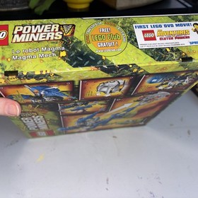 Lego Power Miners #8189 Magma Mech Retired & Sealed    183 pieces!
