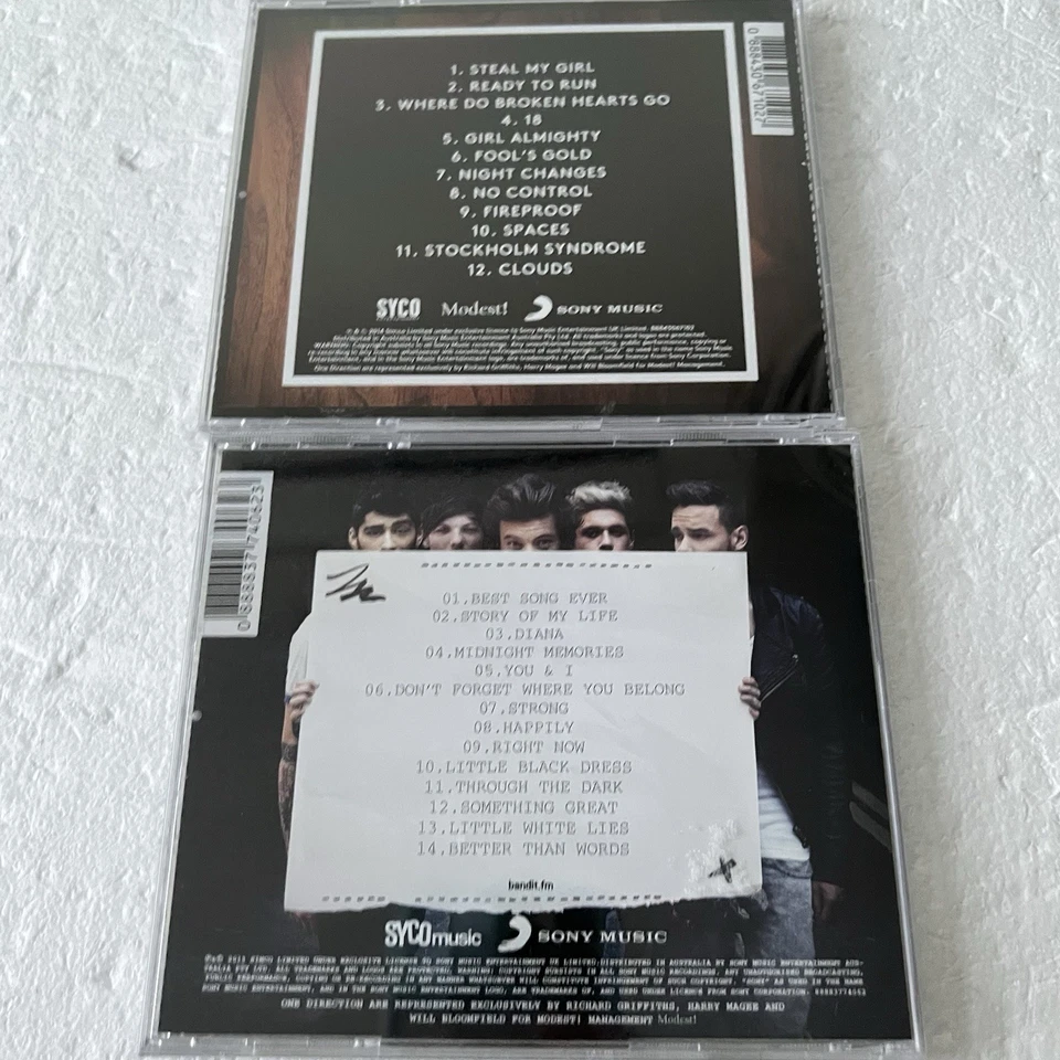 One Direction CDs Bulk Up All Night Midnight Memories 2010s Pop Music Albums x5 - Image 4 of 4