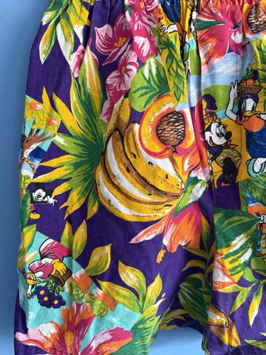 Vintage 90s Mickey Unlimited Tropical Shorts Size Medium - Picture 3 of 7