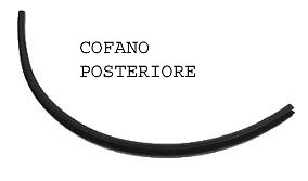 KIT GUARNIZIONI CARROZZERIA E VETRI COMPLETO PER FIAT 500 L (CON ANIMA CROMATA) - Foto 3 di 9
