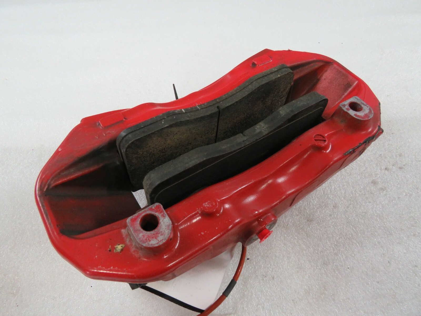 Ferrari California, LH, Left Front CCM Brake Caliper, Red, Used, P/N 251510