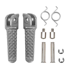 Pair Front Footrest Foot Pegs Fit For Honda CBR 1000RR 2004-2025 CBR 600RR 03-25