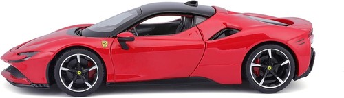 2019 Ferrari SF90 Stradale 1/24 Scale Diecast Model by Bburago - RED - Picture 3 of 9